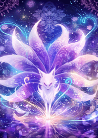 ⭐️紫韻光芒九尾狐王❤️