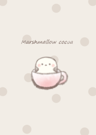 Marshmallow cocoa Shimaenaga -pink- 2