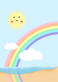 彩虹的驕傲-雨過天晴＃粉