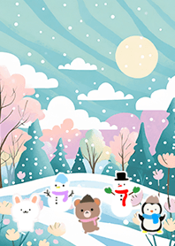 Kawaii scandinavian style(Winter-701)