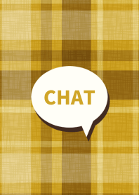 SIMPLE CHAT DESIGN[YELLOW CHECK]