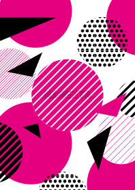 ドットパターン／マゼンタ