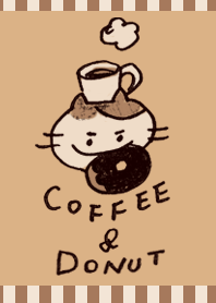 ねこカフェ◎コーヒー＆ドーナッツ◎