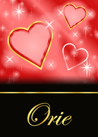 Orie-name-Love forecast-Red Heart