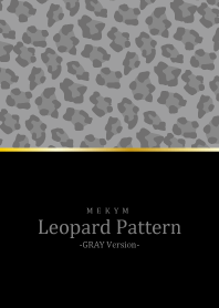 Leopard Pattern BLACK GRAY 15
