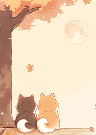 Moonlit Sweet Moments of Shiba Inu_1-2JP