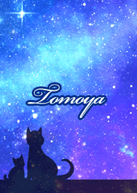 Tomoya Milky way & cat silhouette