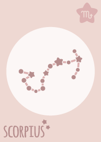 Scorpion Sign'Pink'