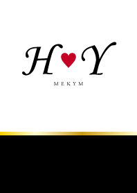 Love Initial H&Y イニシャル
