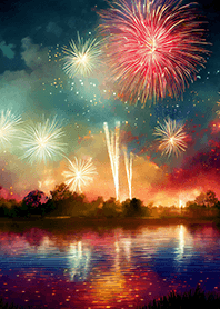 Beautiful Fireworks Theme#243