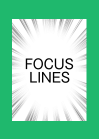 FOCUS LINES/GREEN/WHITE