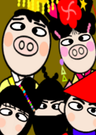 Queen of the pig to drive to