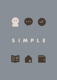 Blue Beige - Simple Icon