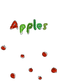 Apples ~手描き~