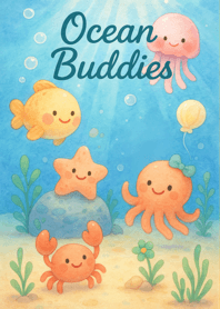 Ocean Buddies (Red)