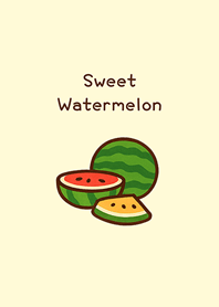 Cooling watermelon(Light yellow)
