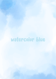 Watercolor blue 7