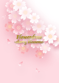 Flower dress -cherry blossom 1- *