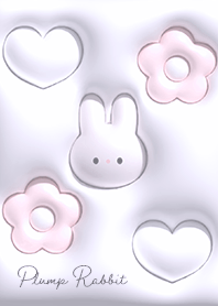 lilac Flowers, hearts and rabbits 11_2