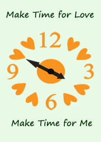 Make time for love_Orange