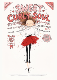 Sweet curly soul dancing free