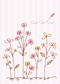 Candy color flowers 8