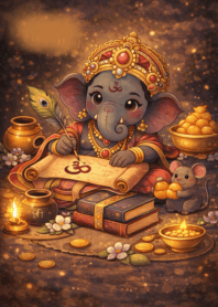 Ganesha associated fortune wealth. 3_27