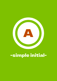 simple initial-A- THEME 81
