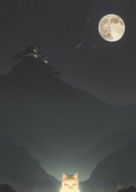 夜の黒猫 l0vlM