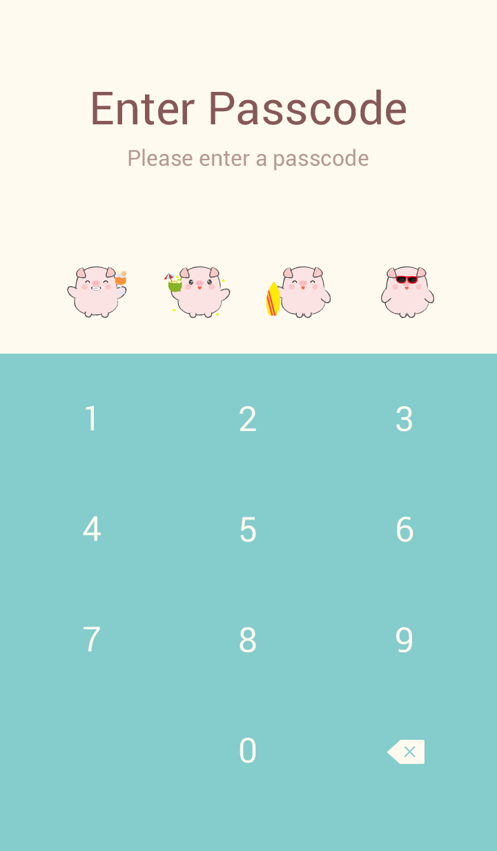 Summer Fat Pig theme