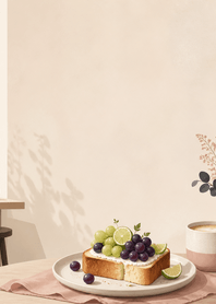 Lime Bengal Grape Toast Study