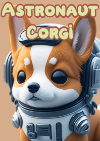 Corgi Astronaut Interstellar Drift