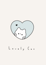 小猫咪 - light blue brown