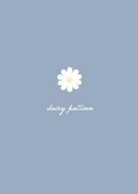 daisy simple blue beige.