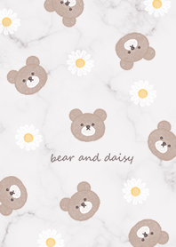 Bear and Daisy and Marble Greige02_2