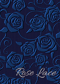 Rose Lace *navy