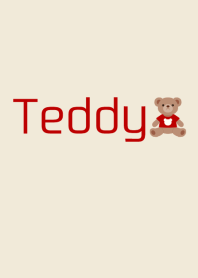 T-shirt Teddy Bear[Red]