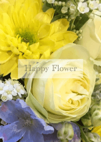 Happy Flower -YELLOW- 6