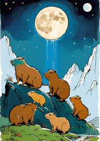 Ukiyo-e - Capybara 28c111
