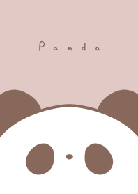 Panda /pink beige