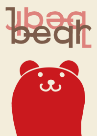 Bear [RedBeige] Scribble 120