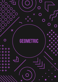 Geometric Black 22