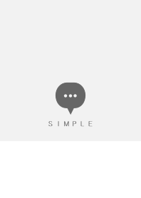 SIMPLE(white gray)V.1618b