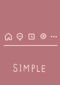 SIMPLE - DULL PINK