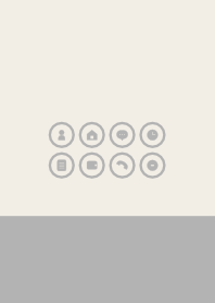 SIMPLE(beige gray)V.639b