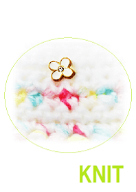 knit bag -white-023-