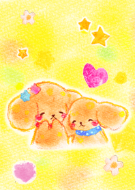 Little happy dogs