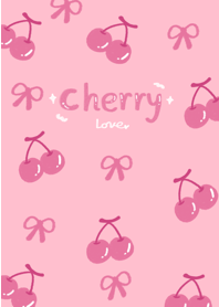 Cherry love pink cute