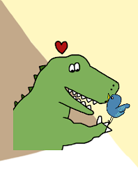 ワニとワニのお友達
