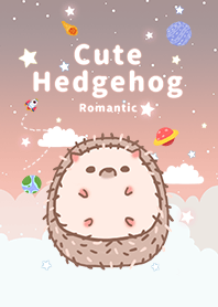 misty cat-Cute Hedgehog Galaxy romantic6
